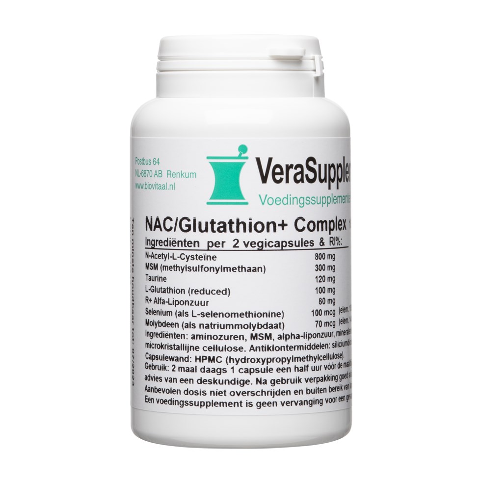 NAC/Glutathion + Complex 100 vegacapsules
