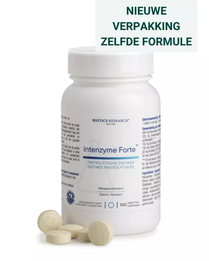 Intenzyme Forte 100 tabletten