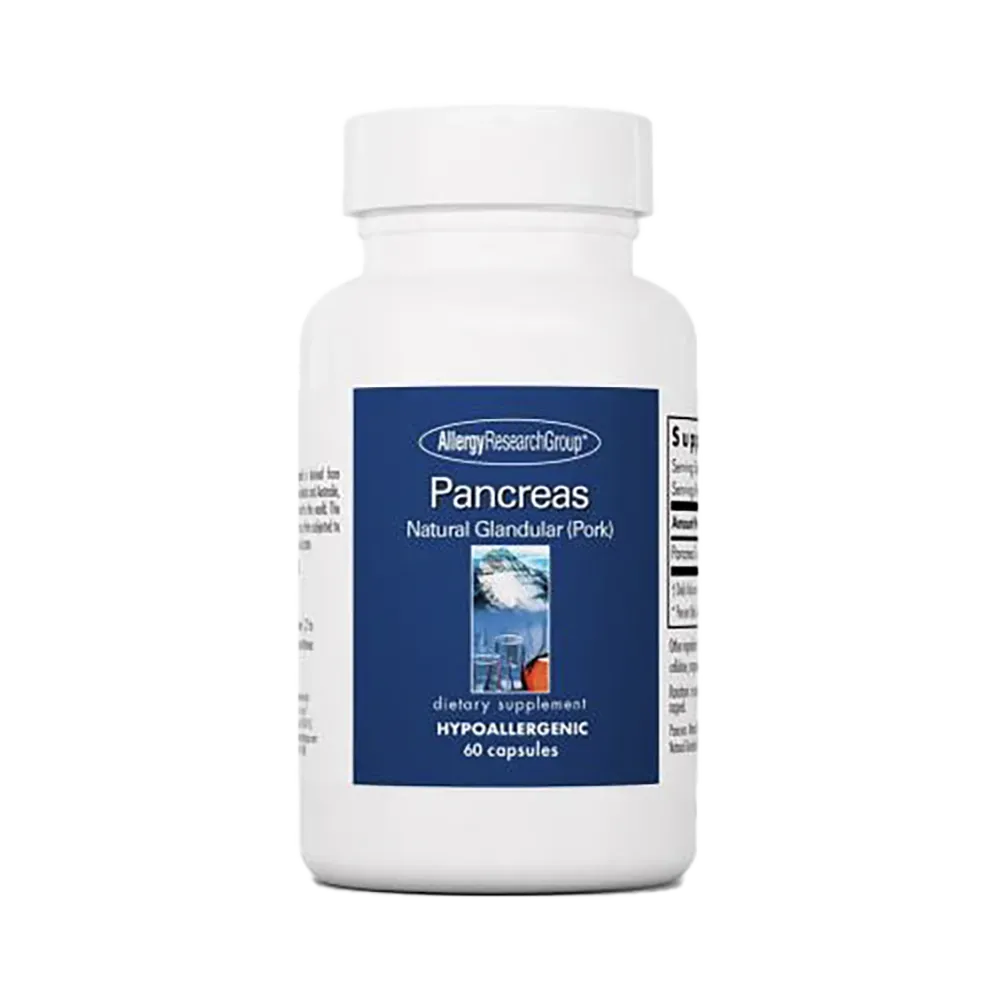 Pancreas Organic Glandular Pork 60 capsules
