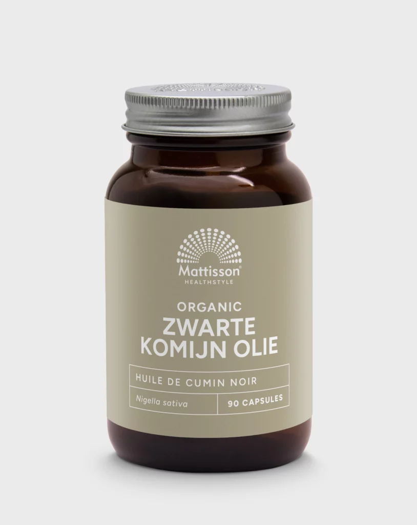 Mattisson Zwarte komijn 500mg 90 capsules