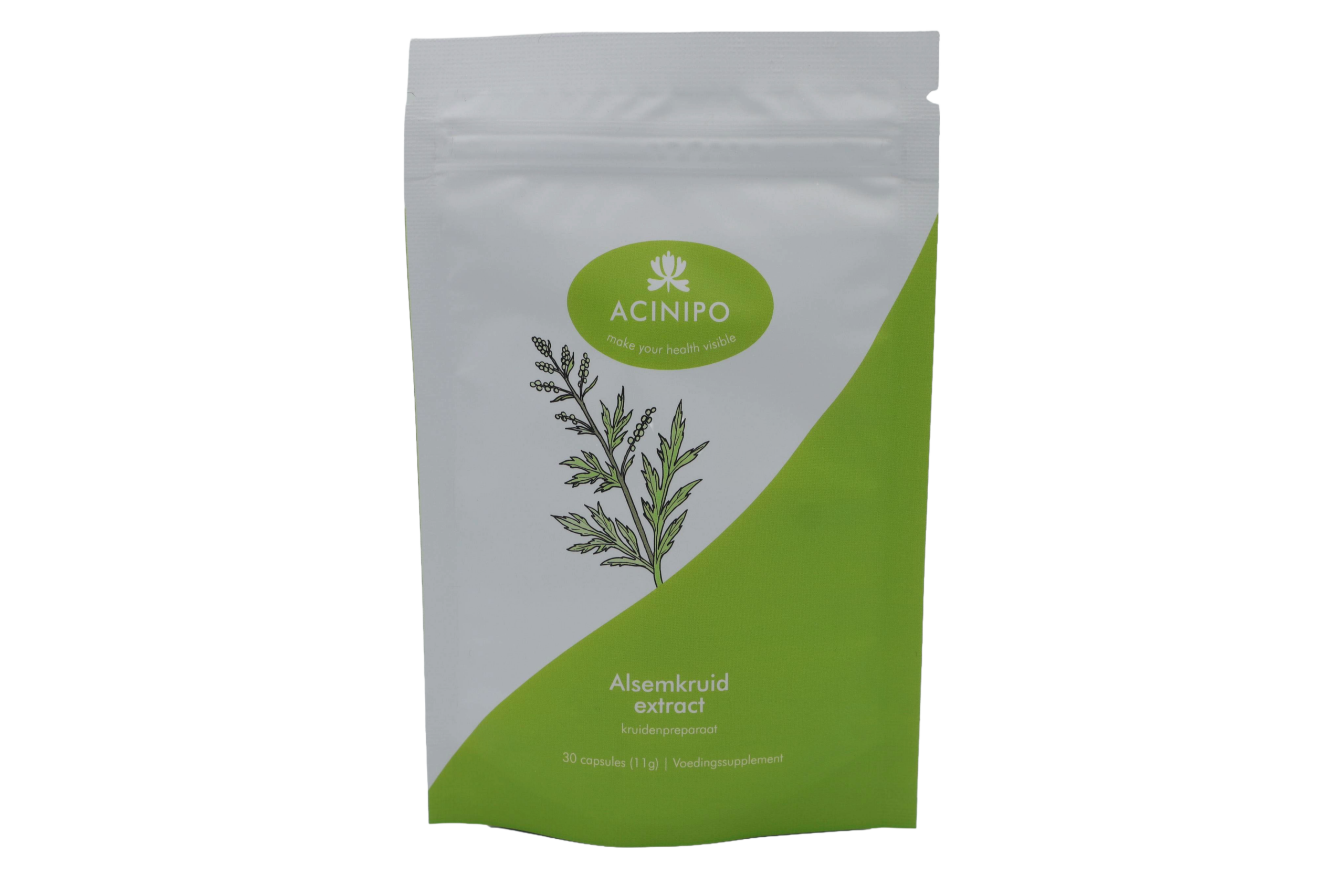 Alsemkruid extract pouch 30 capsules (Acinipo)