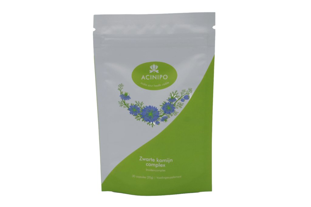 Zwarte komijn complex pouch 30 capsules (Acinipo)